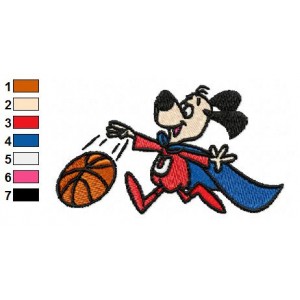 The Underdog 10 Embroidery Design
